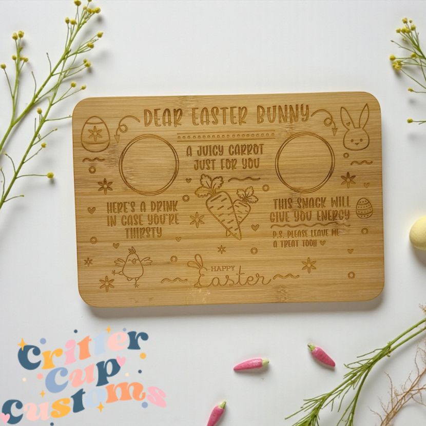 Easter Bunny Snack Tray