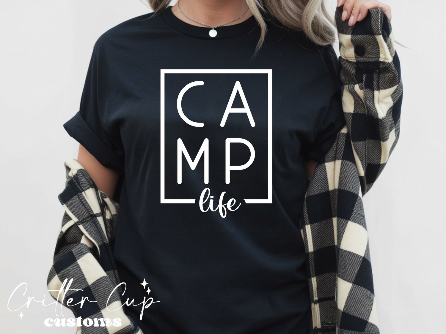 Minimalist Camping Life T-Shirt