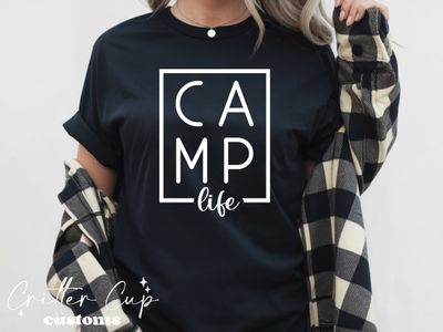Minimalist Camping Life T-Shirt