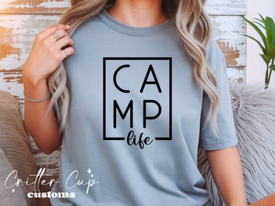 Minimalist Camping Life T-Shirt