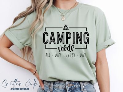 Minimalist Camping Mode T-Shirt