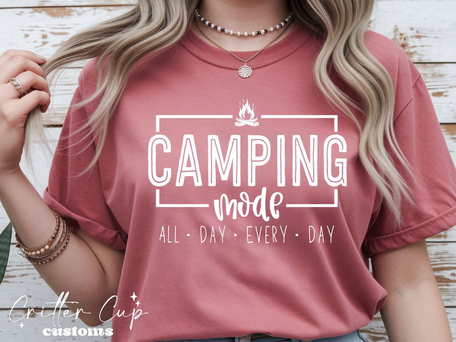 Minimalist Camping Mode T-Shirt