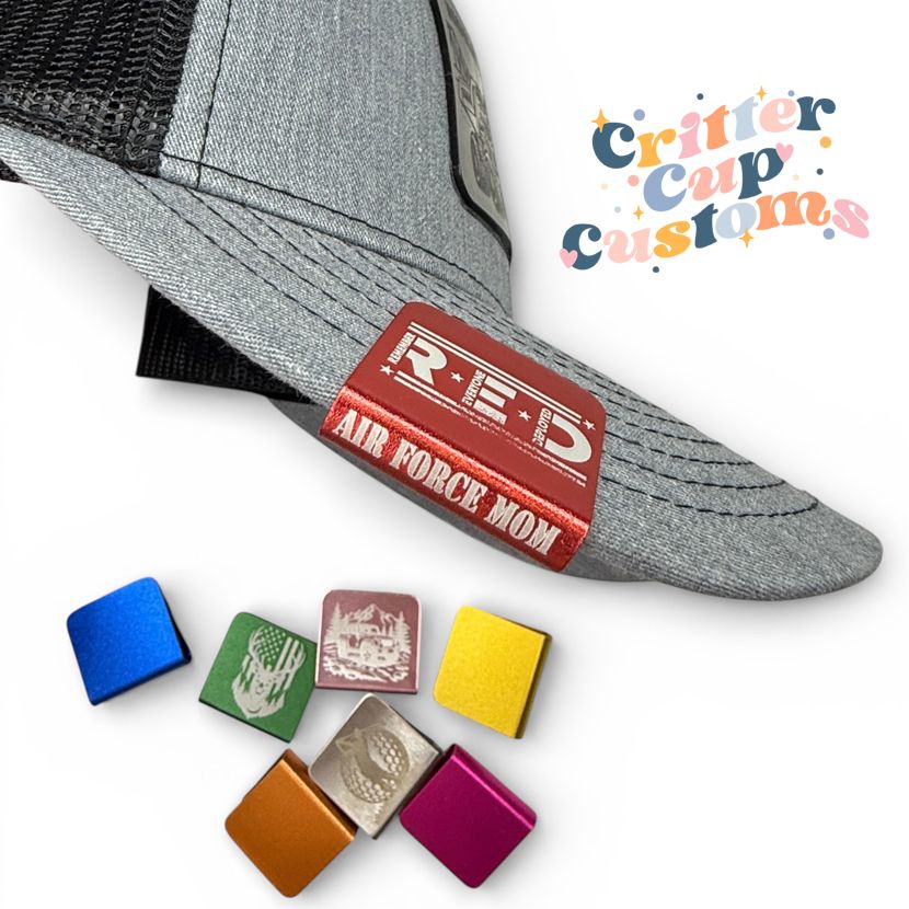 Custom Engraved Hat Brim Clip