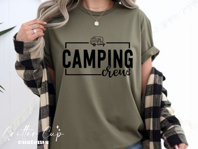 Minimalist Camping Crew T-Shirt