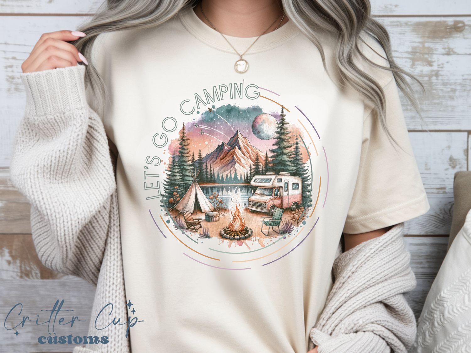"Let's Go Camping" T-Shirt