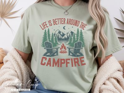 Retro "Campfire" T-Shirt