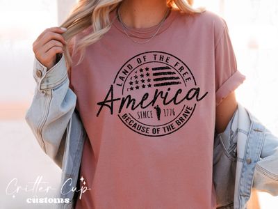 America "Land of the Free" T-shirt