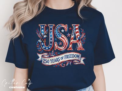 USA 250 Years of Freedom T-shirt