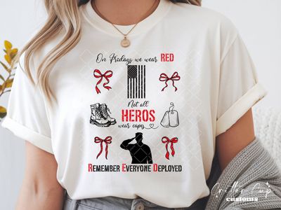 Coquette Red Friday T-shirt