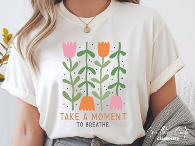 Boho Motivational Floral Shirt