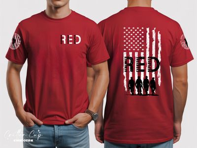 Red Friday Soldier T-shirt