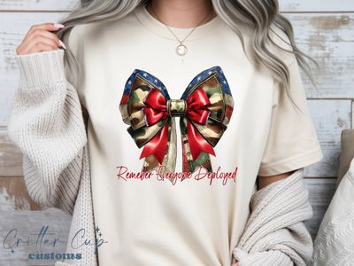 Coquette Red Friday Bow T-shirt