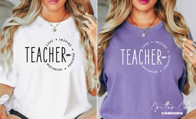 Minimalist Teacher T-shirt