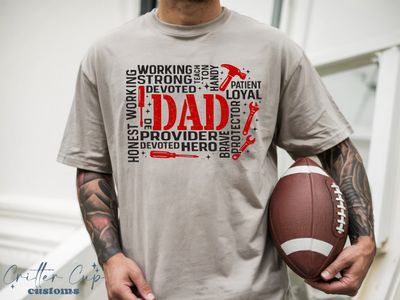 Dad Word Art T-Shirt
