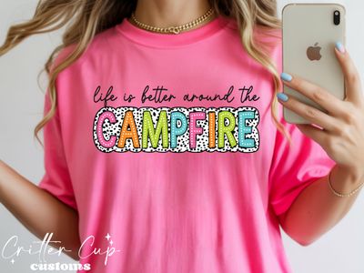 Neon Campfire T-Shirt