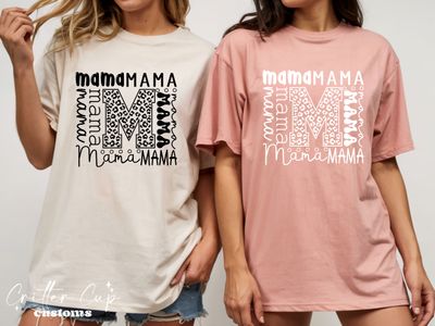 Mom Word Art T-shirt