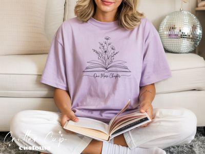 Book "One More Chapter" T-Shirt