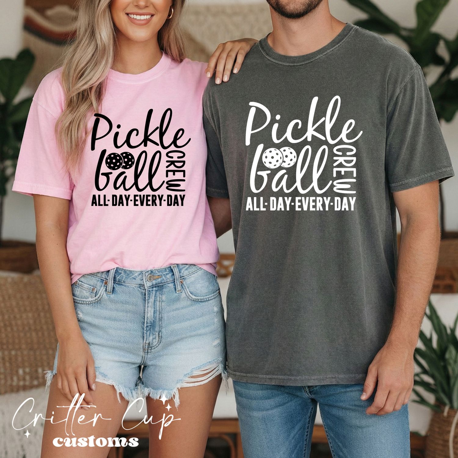 Pickle Ball Crew T-shirt