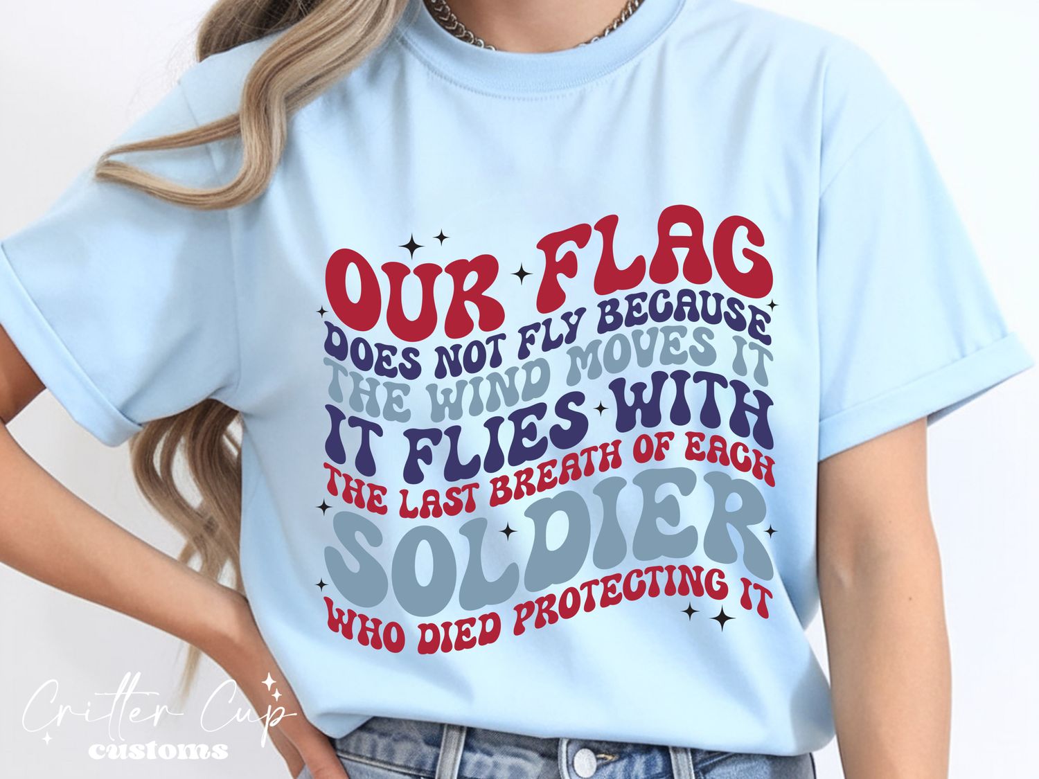 Retro Patriotic T-shirt