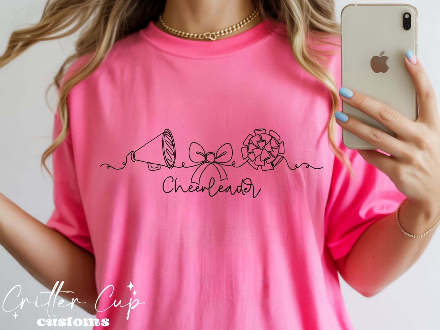 Minimalist Cheerleader T-shirt