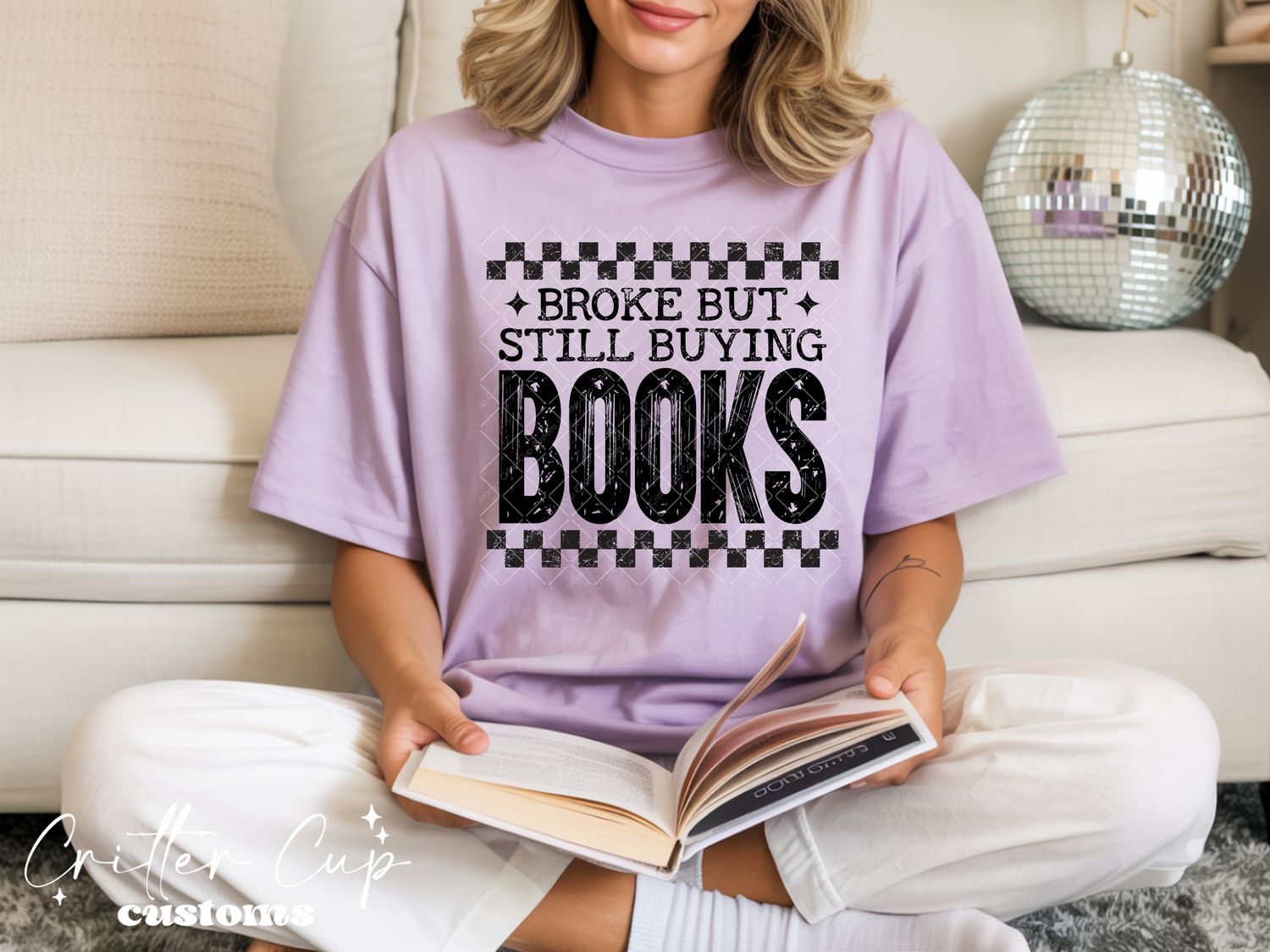 Broke but Still But Books T-Shirt