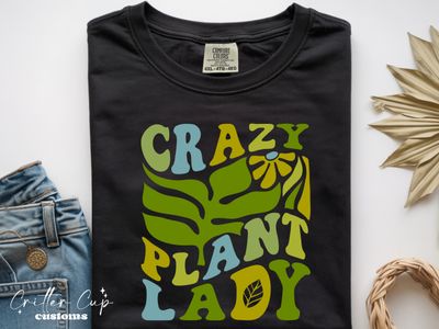 Boho Crazy Plant Lady Shirt