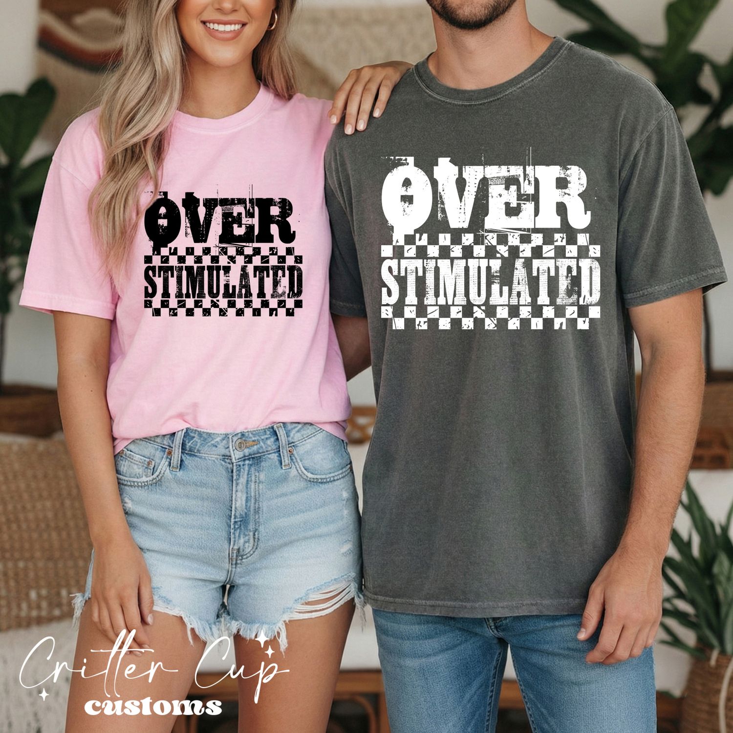 Grunge Over Stimulated T-shirt