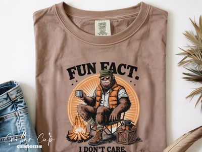 Fun Fact "I' Don't Care" T-Shirt