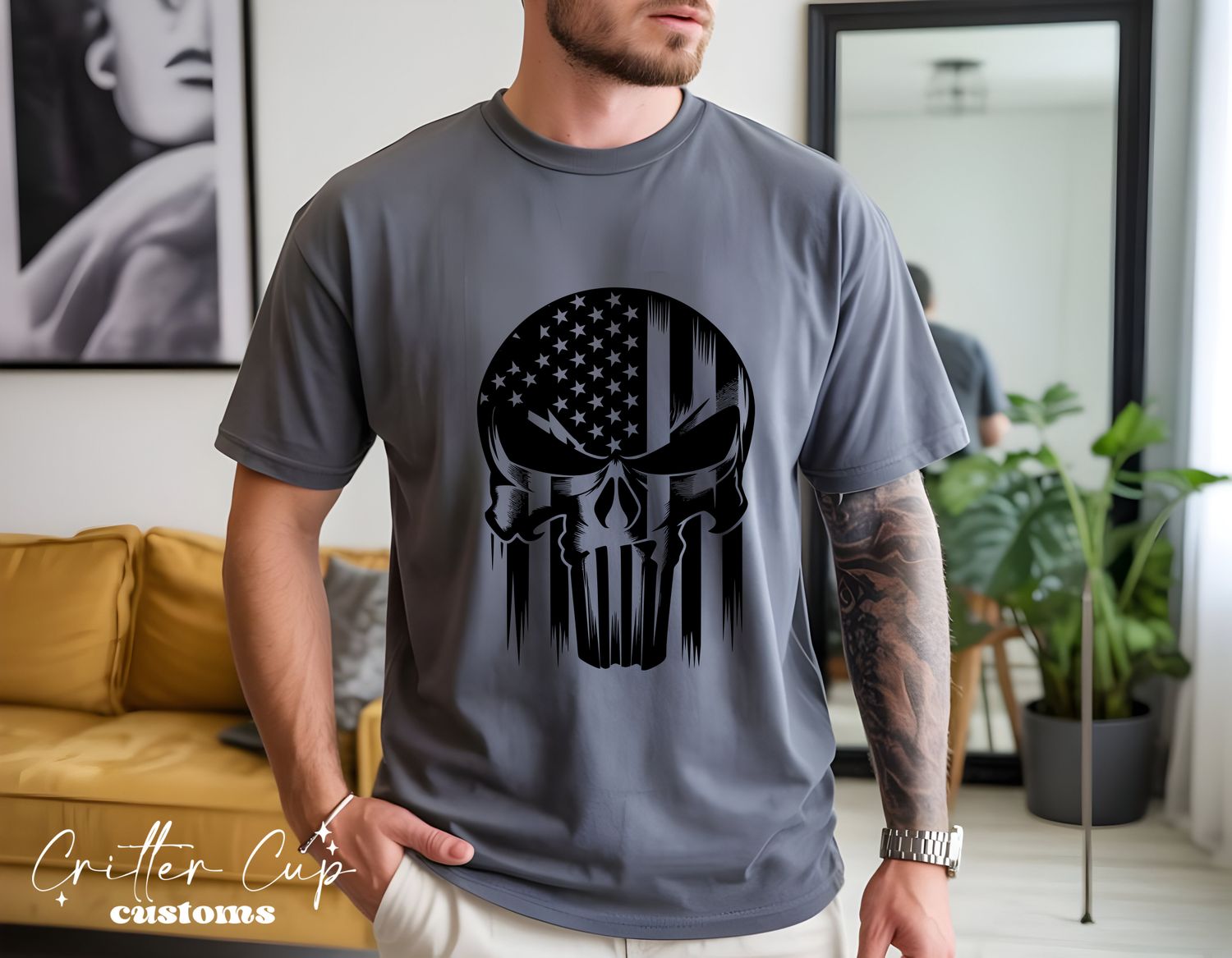 Punisher Flag T-shirt