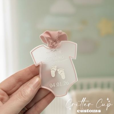 Baby Announcement Ornament