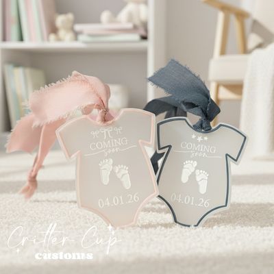 Baby Announcement Ornament