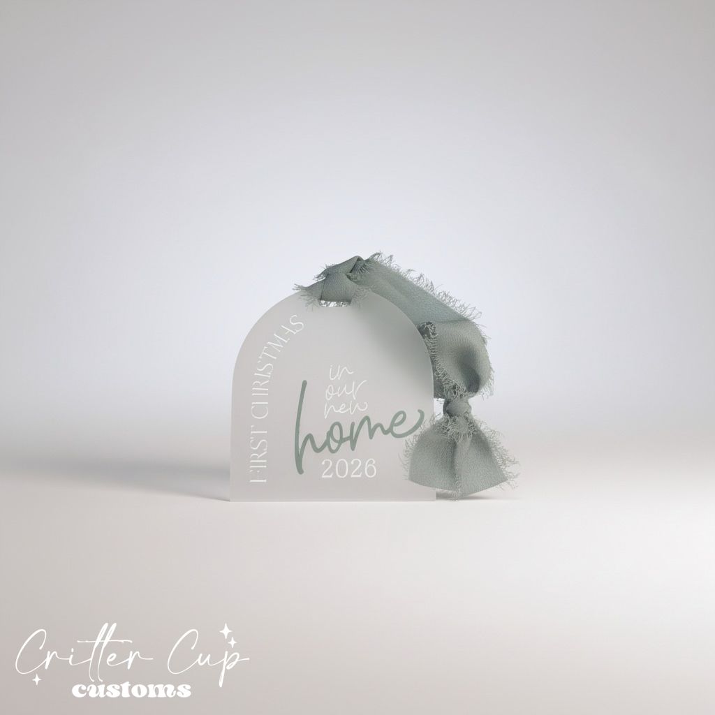 First Christmas in Our New Home Ornament