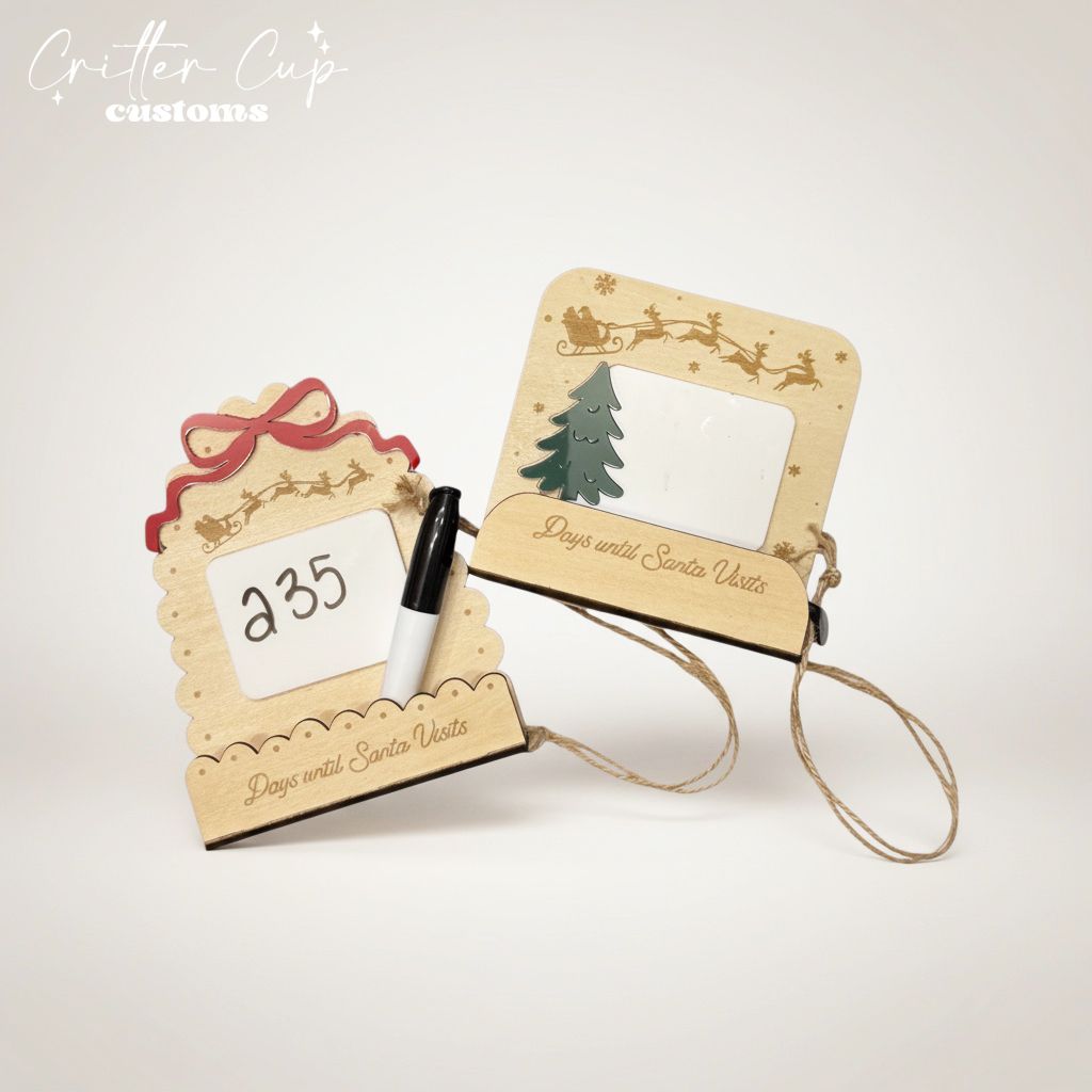Chrismtas Countdown Fridge Magnet