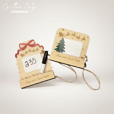 Chrismtas Countdown Fridge Magnet