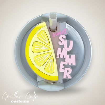 Lemon Stanley Name Plate, Sweet SummerStanley Topper