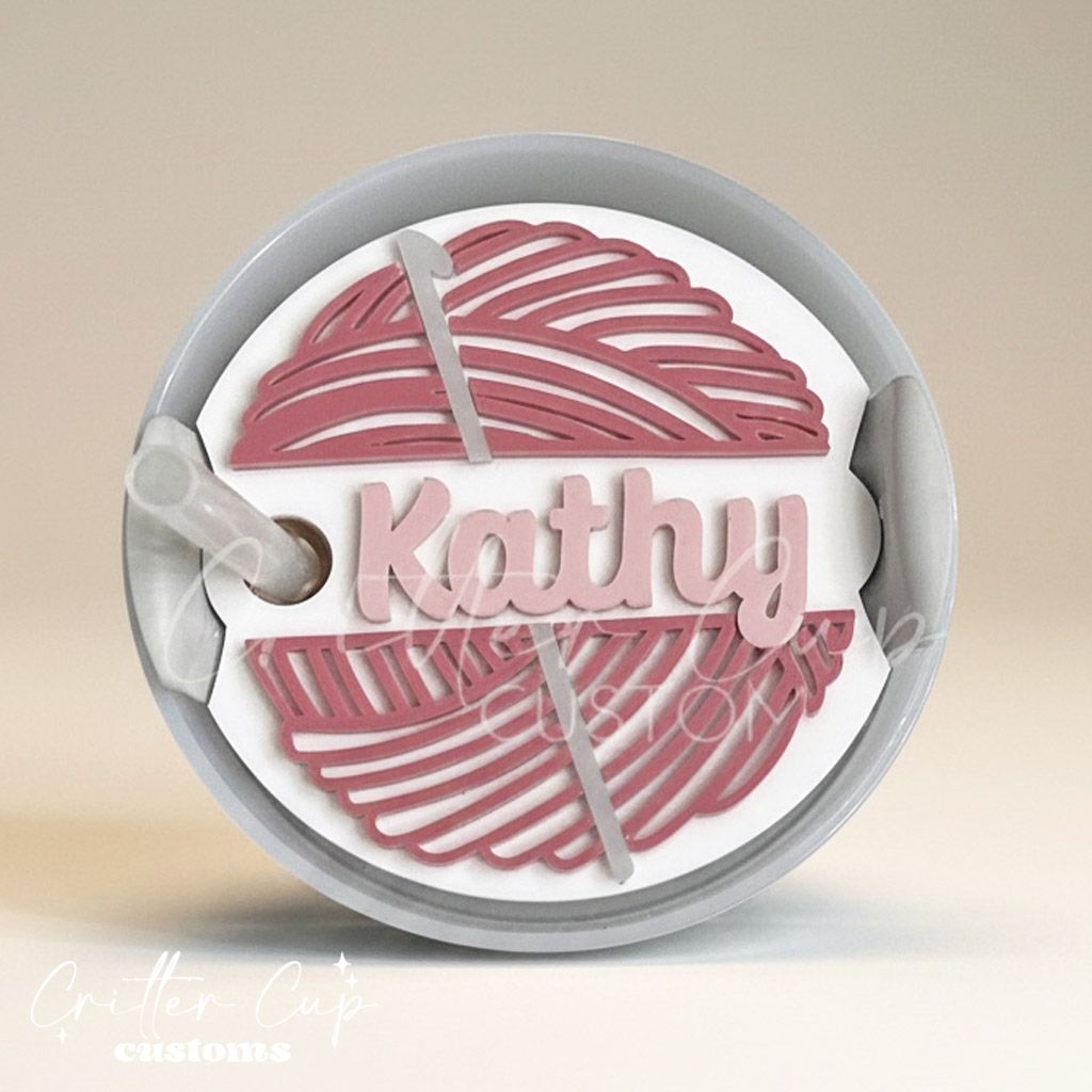 Personalized Sewing Stanley Name Plate, Quilting Stanley Topper