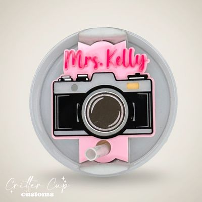 Personalized Photography Stanley Name Plate, Photographer Stanley Topper