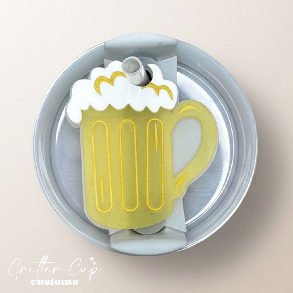 Beer Stanley Name Plate, Stanley Topper
