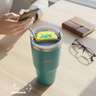 Personalized TacoStanley Name Plate, Taco Stanley Topper