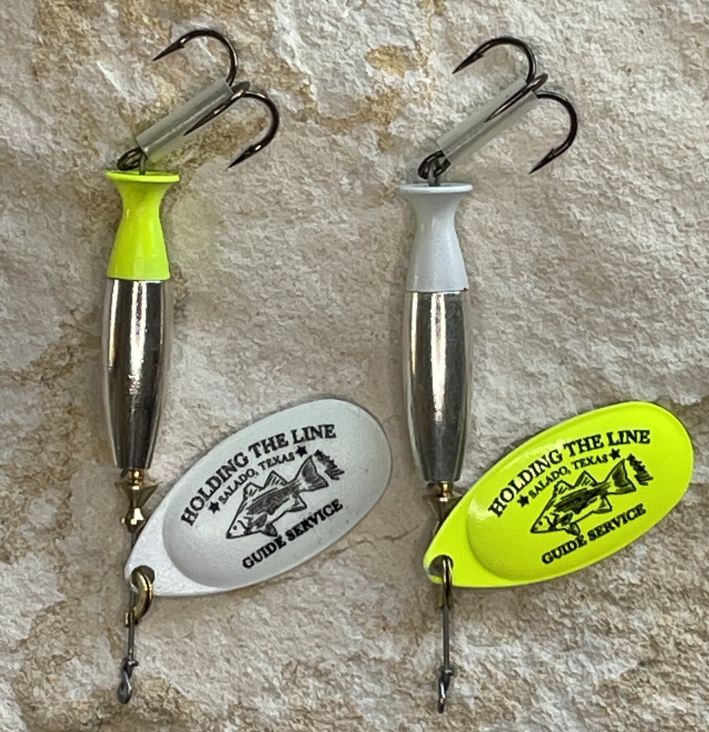 A3. MAL HEAVY WITH COLORED BLADE (BE SURE TO ORDER INVISASWIVELS FOR USE WITH THIS LURE)