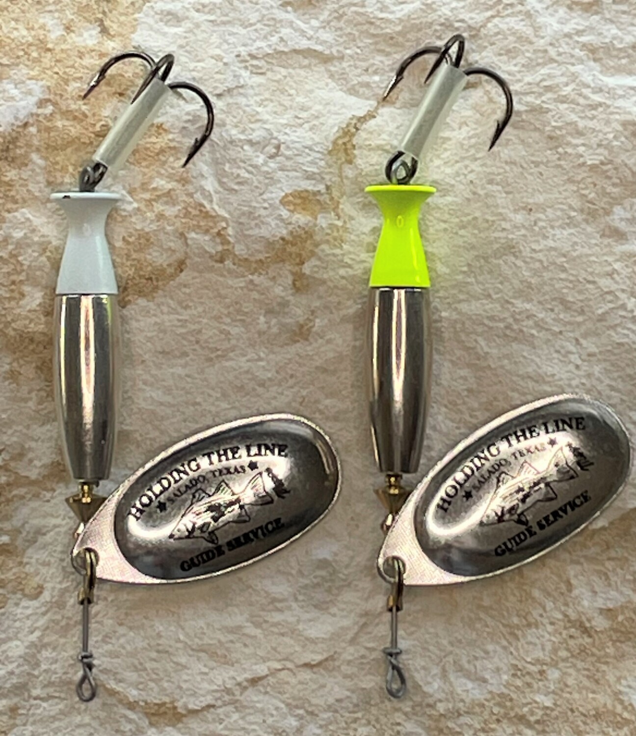 A2. MAL HEAVY WITH SILVER BLADE
(THIS IS THE MID-WEIGHT MAL LURE)