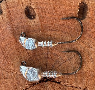 A03. REPLACEMENT JIGHEADS FOR WHITE BASS MINI A-RIG (3 PER PACK)