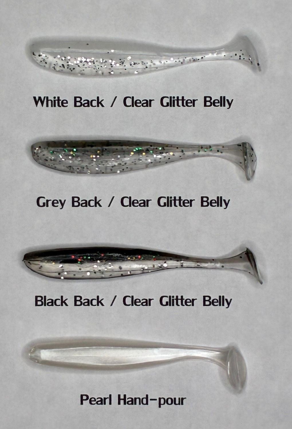 A02. REPLACEMENT A-RIG SWIMBAITS (PACK OF 4 BAITS)