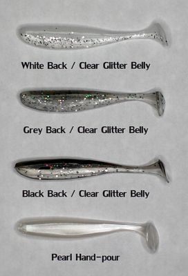 A02. REPLACEMENT A-RIG SWIMBAITS (PACK OF 4 BAITS)