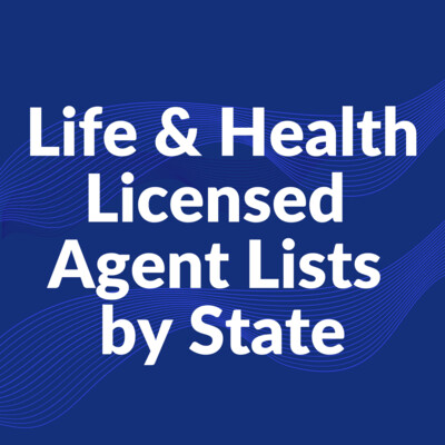 Life & Health Insurance Agent Lists