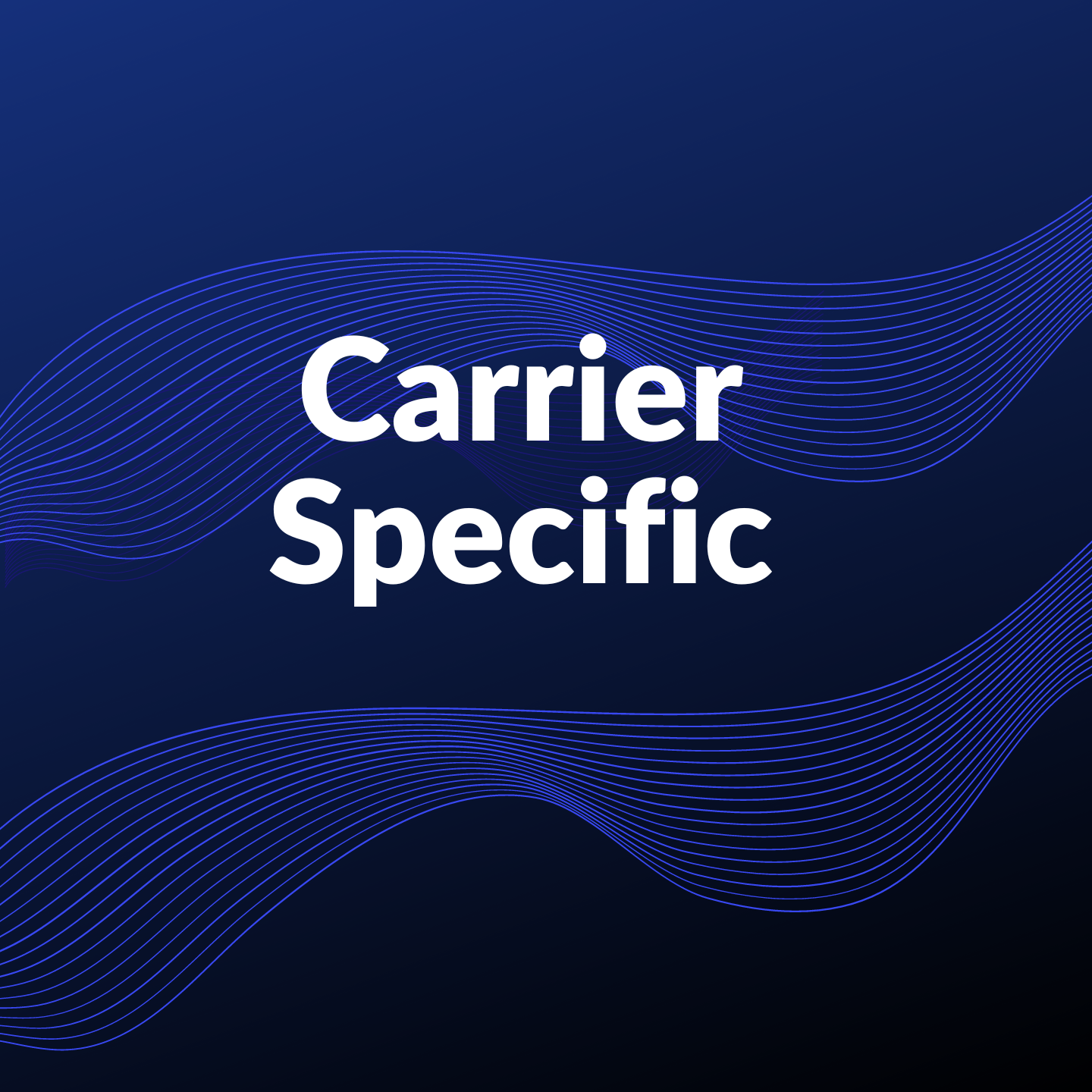 Carrier Specific List - Custom Carrier Specific List - Custom