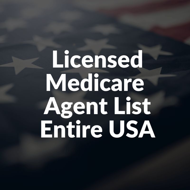 50 States Medicare Agent List 50 States Medicare Agent List