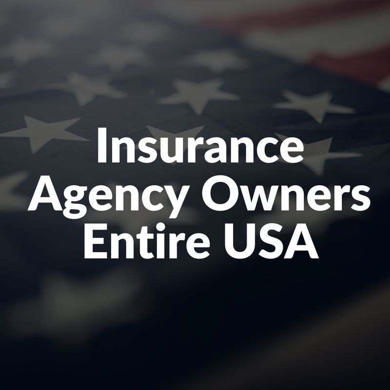 Insurance Agency Owner List