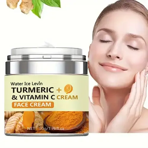 Turmeric Vitamin C Face Cream Moisturizing by Water Ice Levin