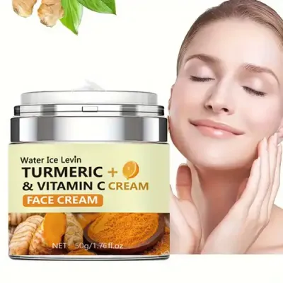 Turmeric Vitamin C Face Cream Moisturizing by Water Ice Levin